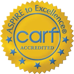 CARF Accredited seal